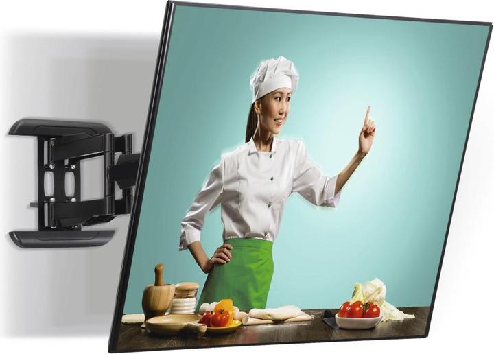 Actual product image Hama TV wall bracket, swivel, tilt, extendable, 229 cm (90") up to 50 kg (Wall, 90", 50 kg)