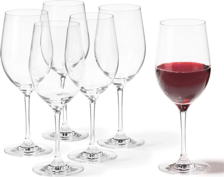 Immagine prodotto Leonardo Ciao (43 cl, 6 Occhiali, Bicchieri da vino rosso)