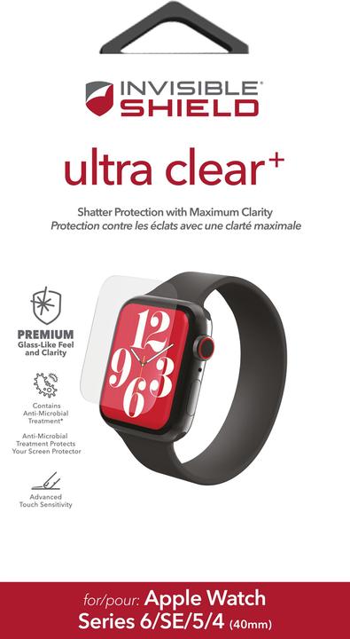 Actual product image Zagg InvisibleShield Ultra Clear+ screen protector