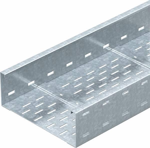 Produktbild OBO Bettermann OBO WKSG 130 FS 110x300x6000mm Weitspannkabelrinnen (Kabel)