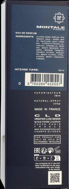 Produktbild Montale Intense Tiare (Eau de Parfum, 100 ml)
