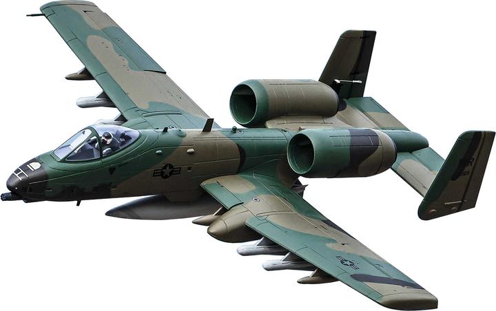 Actual product image Freewing A-10 64 PNP 4S green camo PNP 4s Jet EDF