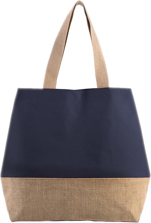 Kimood Einkaufstasche Leinwand aus Jute (30 l)