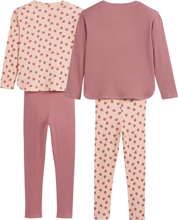 Immagine prodotto La Redoute Collections Confezione da 2 pigiami a coste con motivo a mela (102)