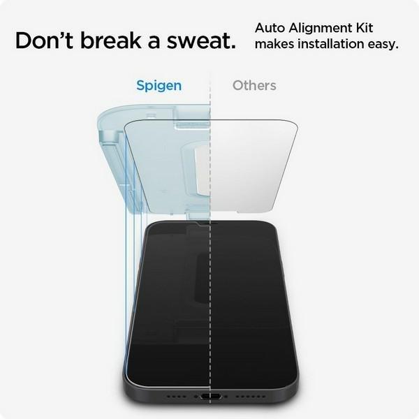 Produktbild Spigen tR EZ Fit (2 Stück, Apple iPhone 12, Apple iPhone 12 Pro)