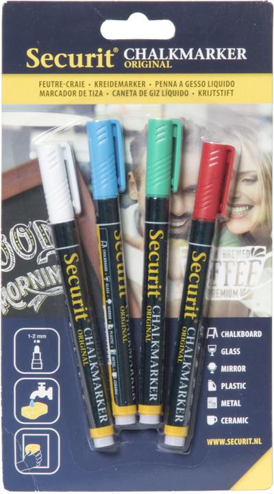 Securit Kreidestifte (Multicolore, 2 mm, 1 x)