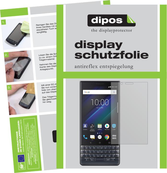 Actual product image Dipos Screen Protector Anti-Glare (1 Piece, Blackberry KEY2 LE)