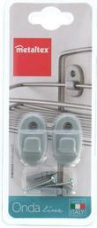 Actual product image Metaltex Hook Onda Nylon 2 pieces