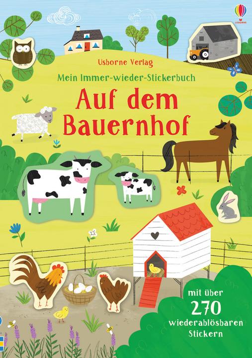 Produktbild Mein Immer-wieder-Stickerbuch: Auf dem Bauernhof