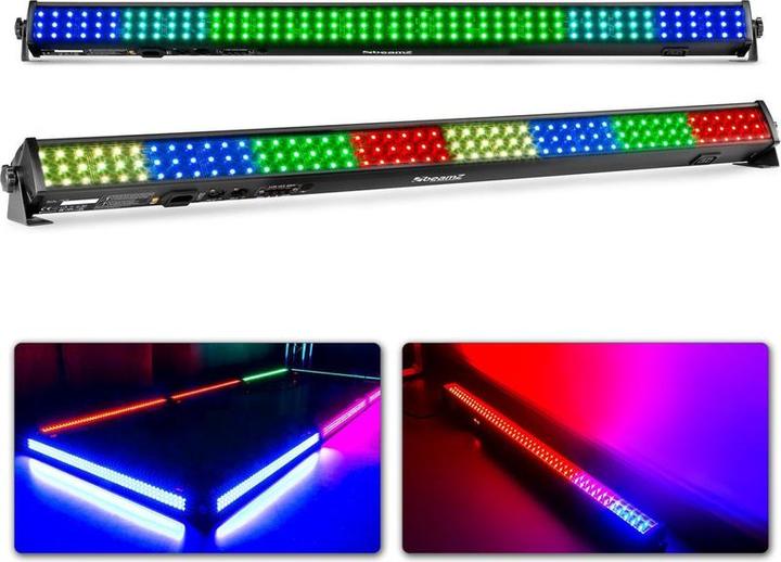 Immagine prodotto LED -Balken RGB - 2x Beamz LCB144 MKII -Stangen mit 144 RGB -LED -8 -Sekten pro Balken - DMX (LED)