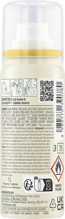 Produktbild Klorane Extra-sanftes getöntes Trockenshampoo mit Hafer & Ceramid (50 ml, Trockenshampoo)