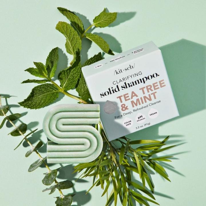 Produktbild Kitsch Shampoo Teebaum und Mint (Festes Shampoo)