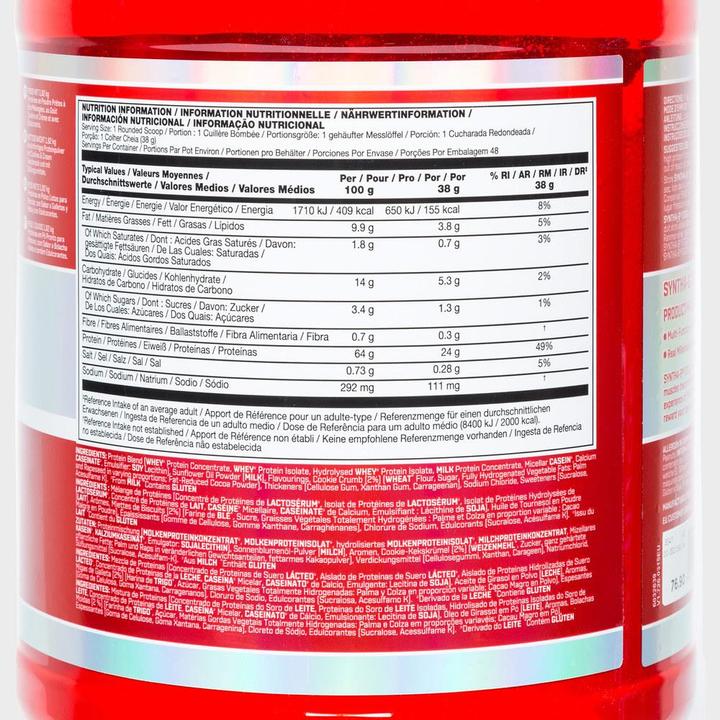 Immagine prodotto BSN Bordo Syntha 6 (Biscotti e panna, 1 pz., 1780 g)