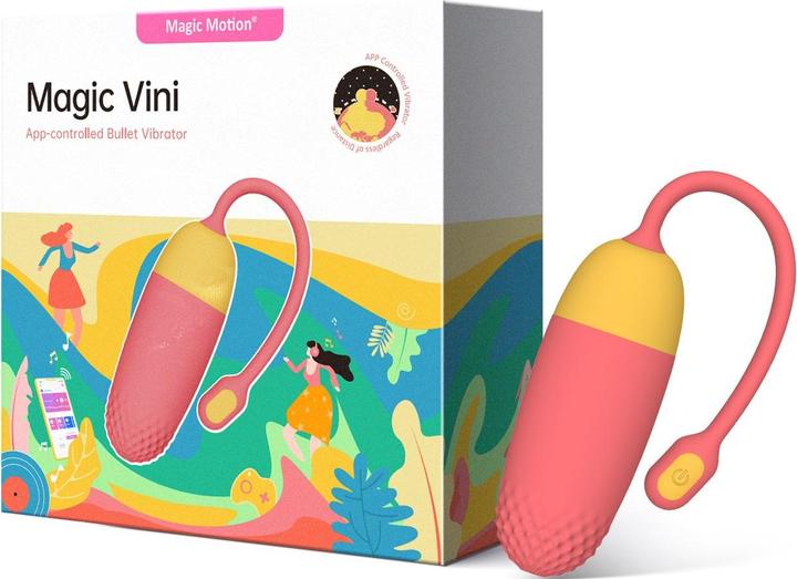 Produktbild Magic Motion Vini App Controlled Love Egg Orange