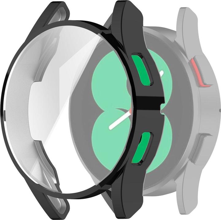 Produktbild Cover-Discount Galaxy Watch 4 44mm - Gummi Schutz Case schwarz