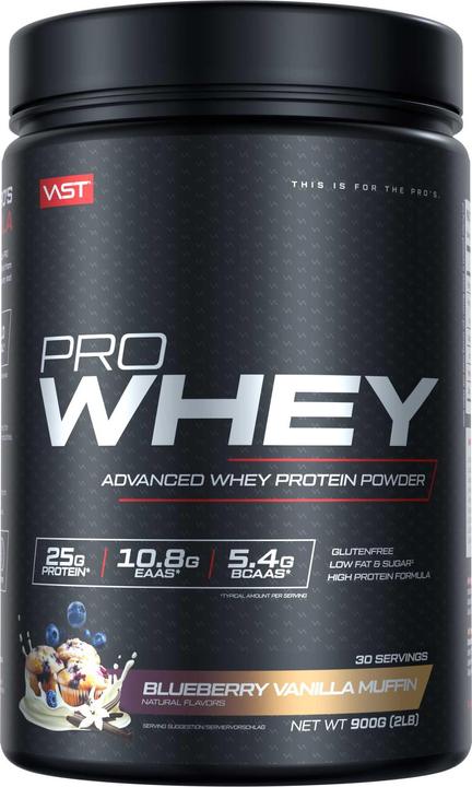 Produktbild Vast Pro Whey (900G Dose) (Vanille, Blaubeeren, 1 Stk., 900 g)