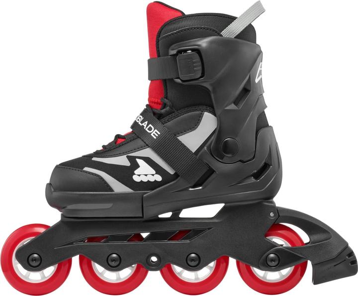 Image du produit Rollerblade Inline-Skates Microblade Combo Schwarz/Rot, 33-36.5 (33, 36.5)
