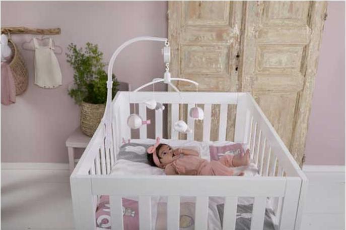 Produktbild Nijntje Miffy Musik Mobile Baby Pink