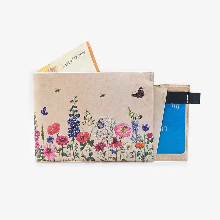 Actual product image Paprcuts RFID Wallet Pro 2.0 Flower Meadow | Little Bee Fresh Koop