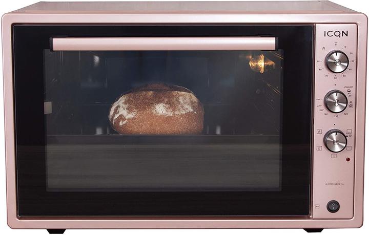 Immagine prodotto Icqn XXL Vrijstaande Oven - 60L - Convectie Mini Oven - Hetelucht /u0026 Grillfunctie - Gemailleerde Holt
