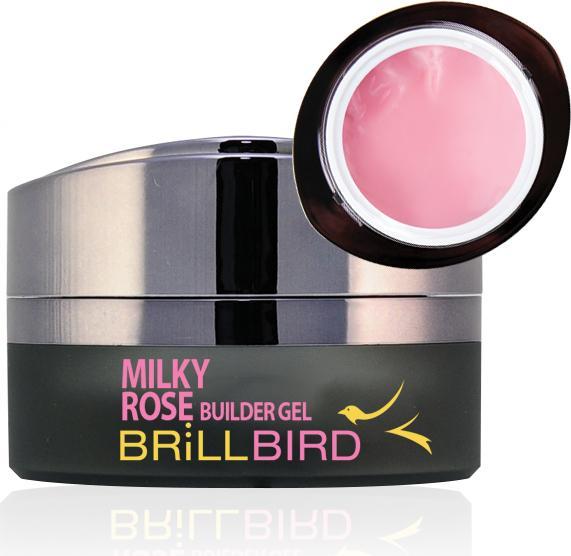 Produktbild BrillBird Milky Rose Builder Gel 5ml (Gel-Effekt Nagellack)