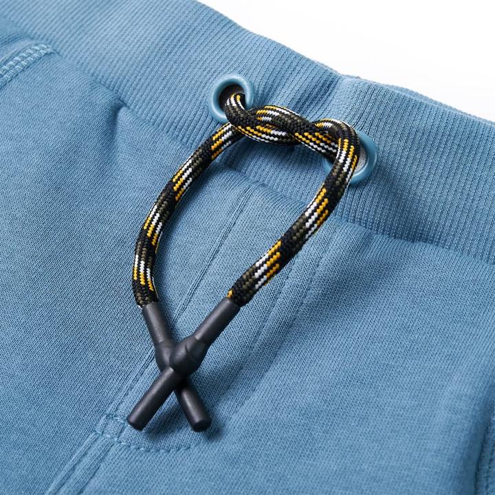 Actual product image VidaXL Children's tracksuit bottoms mid blue 104,Material: 80 (104)