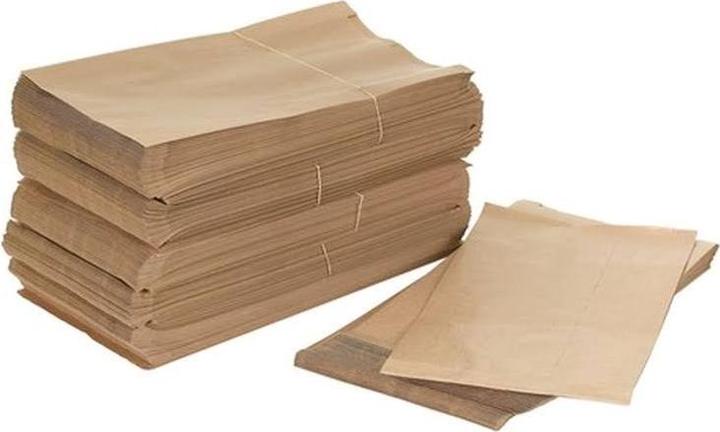 Actual product image GuGus gusseted bag 34cm brown (Gift bag, 500 x)