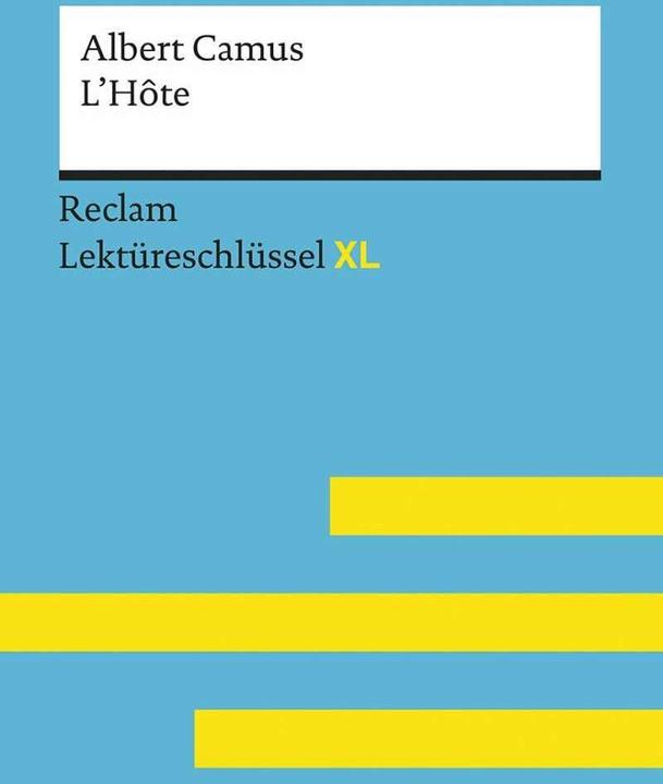 Immagine prodotto L’Hôte von Albert Camus: Lektüreschlüssel mit Inhaltsangabe, Interpretation, Prüfungsaufgaben mit (Tedesco, Pia Kessler, 2017)