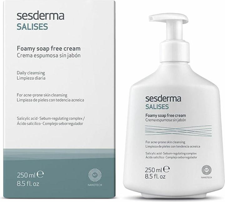 Actual product image Sesderma Salises Crema Espumosa sin jabón 250ml (Foam, 250 ml)