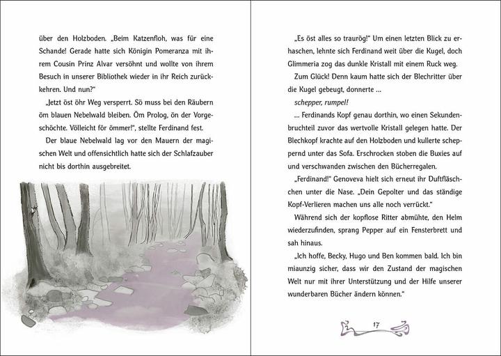 Produktbild Loewe Das Bücherschloss (Band 5) - Der tintenschwarze Schlafzauber (Deutsch, Barbara Rose, Annabelle von Sperber, 2023)