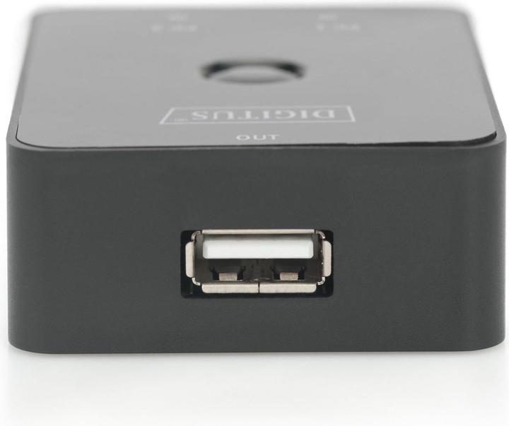 Produktbild Digitus USB 2.0 Sharing Switch (USB-A, 2 Ports)