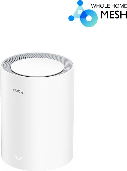 Produktbild Cudy M3000 AX3000 Wi-Fi 6 Mesh 2.5G 1er-Pack (2402 Mbit/s)