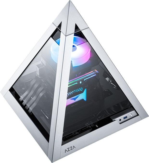 Actual product image Azza Pyramid Mini 806 (Mini-ITX)