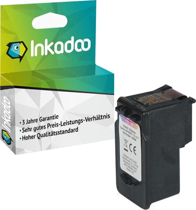 Actual product image Inkadoo Compatible ink for Canon Pixma MX 410