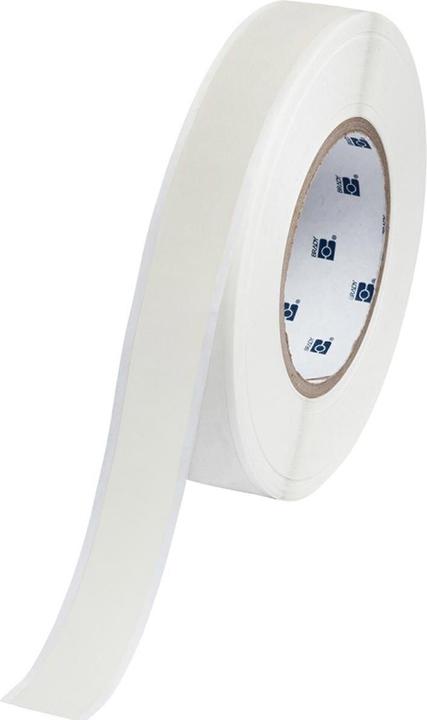Brady THT-750-499, Tissu de nylon, blanc, mat, 19.05 mm x 30.48 m, permanent, continu