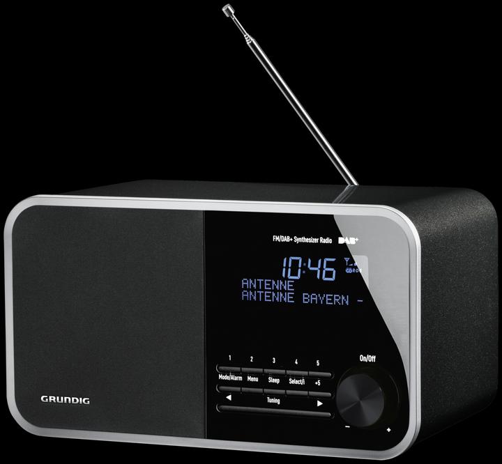 Actual product image Grundig DTR 3000 DAB+ Black (FM, DAB+)