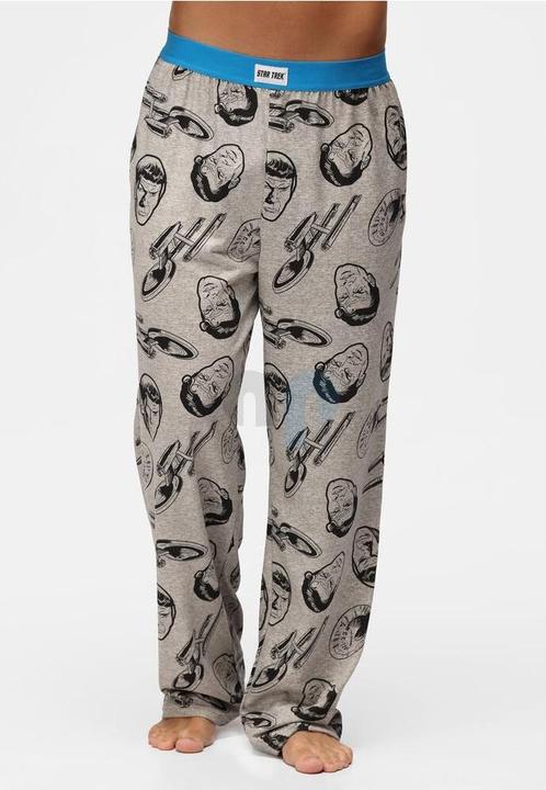 Image du produit Recovered Star Trek Character and Ships Grey Marl Pantalon long XXL (XXL)