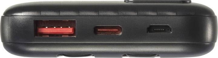 Actual product image Voltcraft VC-WT-K512 Powerbank 10000 mAh Fast Charge LiPo Black Status indicator (10000 mAh, 18 W, 37 Wh)