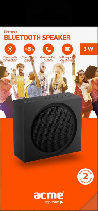 Actual product image Acme Made PS101 Bluetooth Speaker (8 h, Rechargeable battery operated)