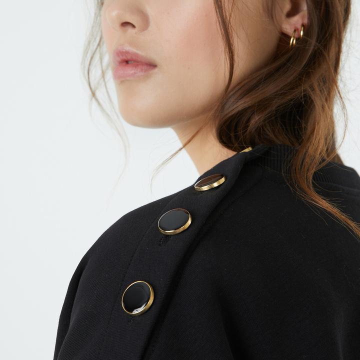 Produktbild La Redoute Collections Sweatjacke mit rundem Ausschnitt (M)