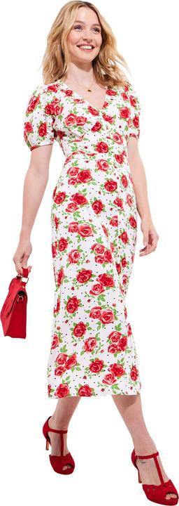 Actual product image Joe Browns Vintage Rose Midi Dress (34)