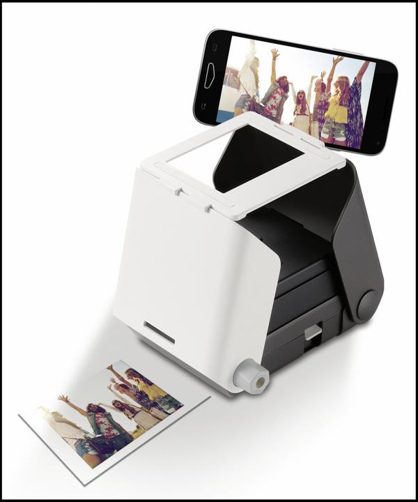 Actual product image KiiPix Jet Black Mobile photo printer (Laser, Colour)