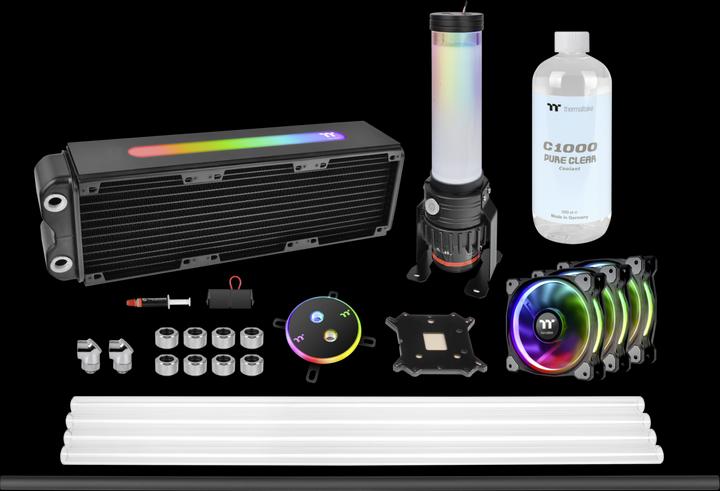 Actual product image Thermaltake Pacific M360 Plus DIY Liquid coo