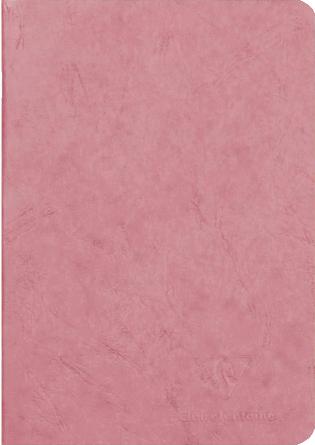 Image du produit Clairefontaine AGE BAG, PIQURE A5 96P UNI ROSE (A5, Couverture rigide)