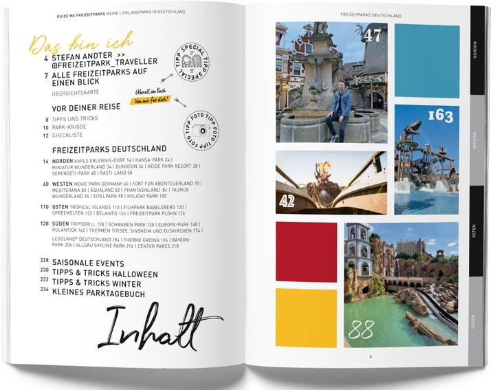 Produktbild GuideMe Travel Book Die 30 besten Freizeitparks Deutschlands – Reiseführer (Deutsch, Stefan, Andter, 2023)
