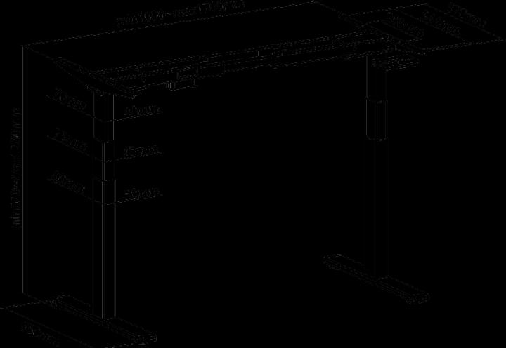 Actual product image LogiLink Desk frame