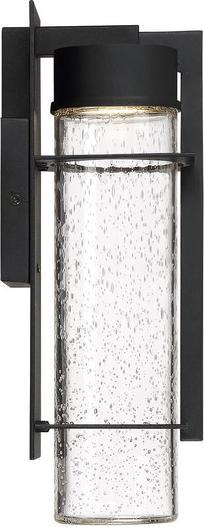Immagine prodotto Elstead Lighting Lampada da parete per esterni Eames LED 37cm Earth Black Clear IP44 (800 lm)
