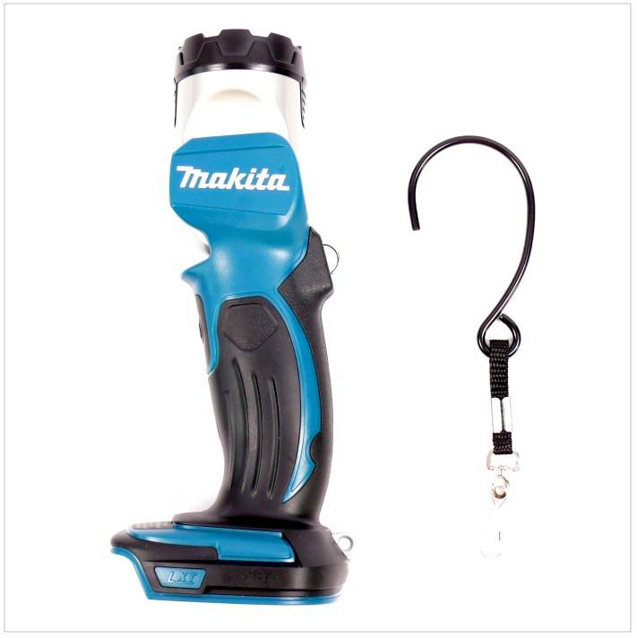 Actual product image Makita BML 802 Battery lamp for 14.4 and 18V batteries solo - without battery, without charger (180 lm)