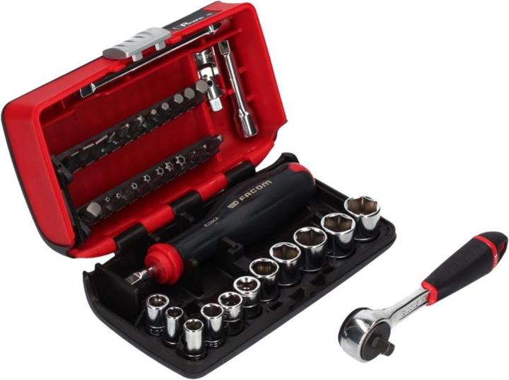 Image du produit Facom R2NANO Set de douilles 1/4", 38 pcs. + Coffret (834486)