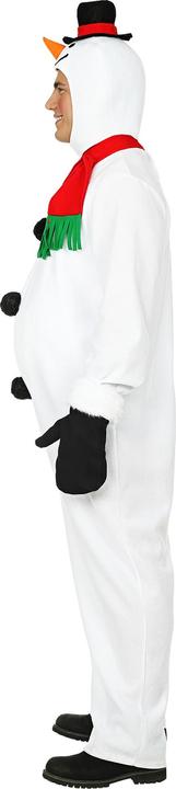 Immagine prodotto Widmann SNOWMAN (tuta con pancione, copricapo con maschera, guanti, sciarpa), S (S)